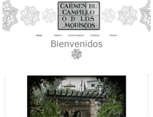 Tablet Screenshot of carmendelcampillo.com